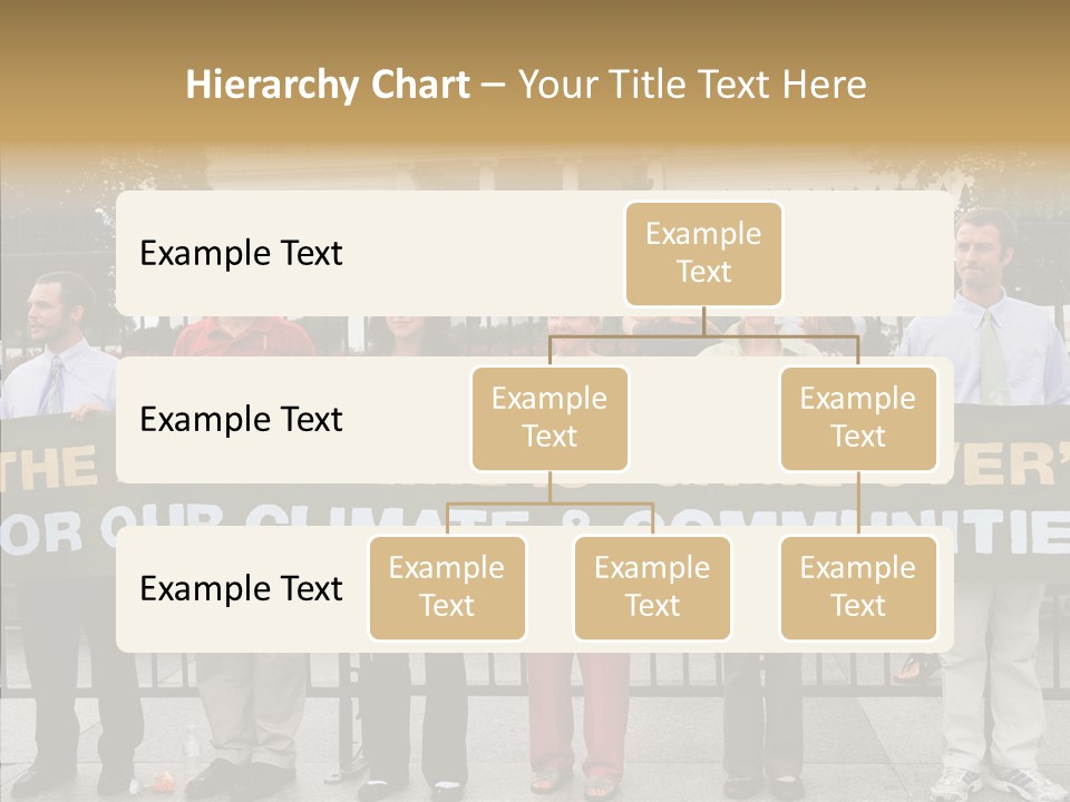 Disobedience District Demonstrator PowerPoint Template