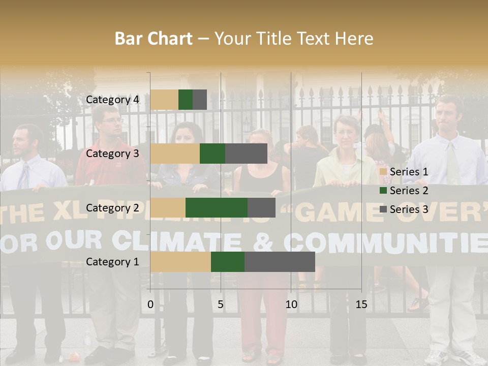 Disobedience District Demonstrator PowerPoint Template