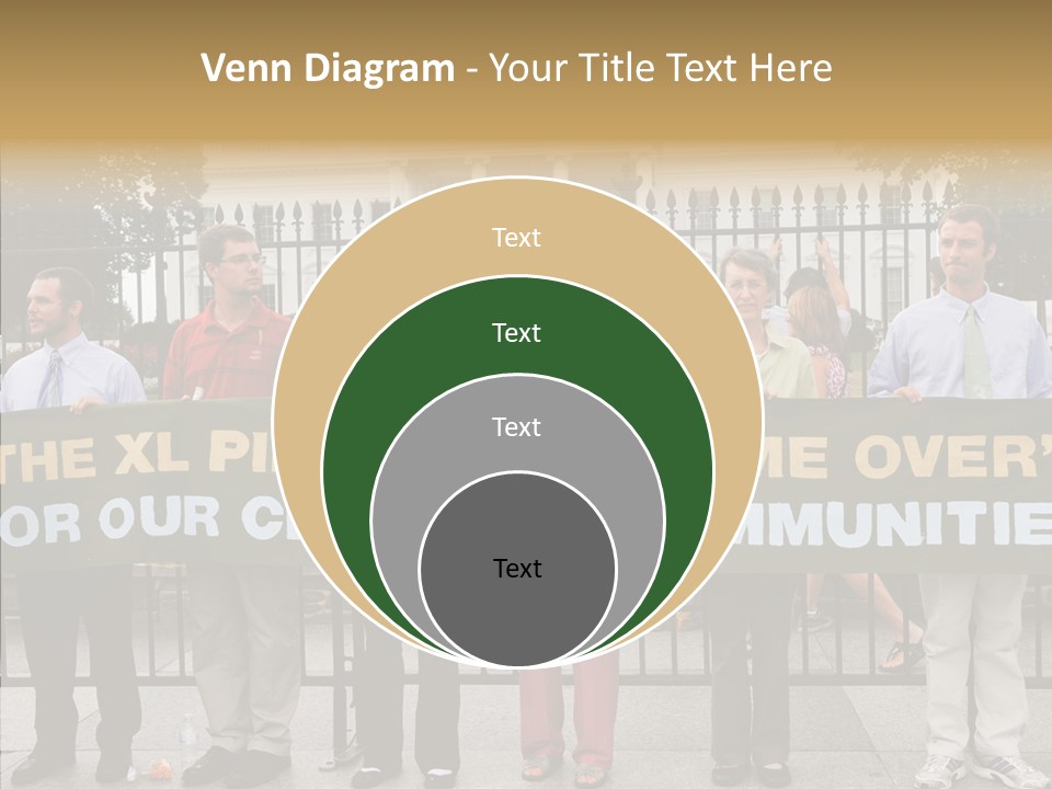 Disobedience District Demonstrator PowerPoint Template