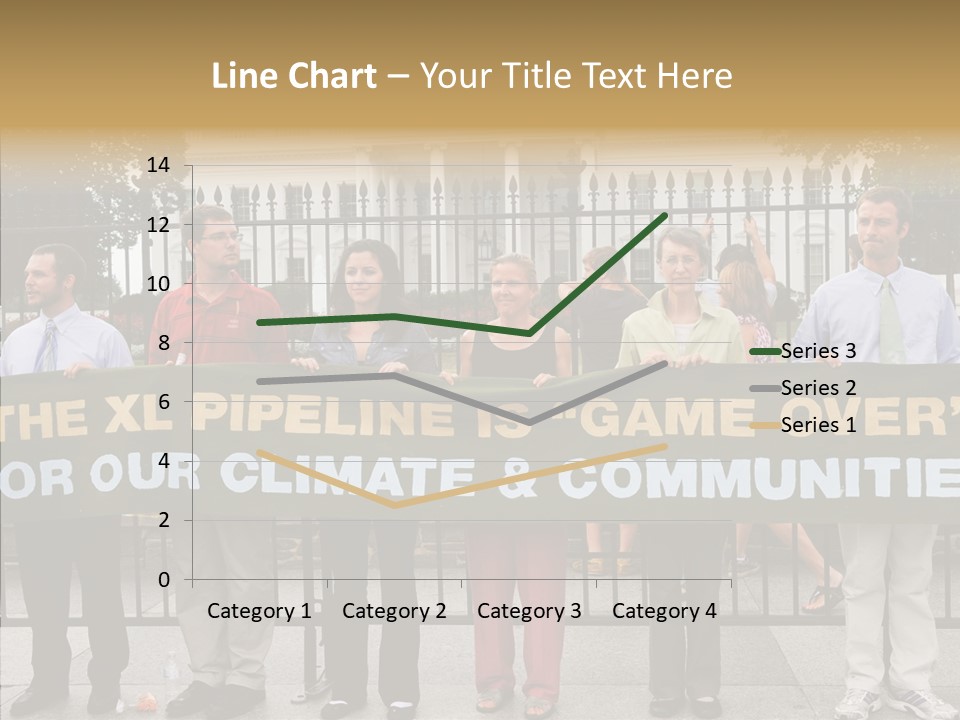 Disobedience District Demonstrator PowerPoint Template