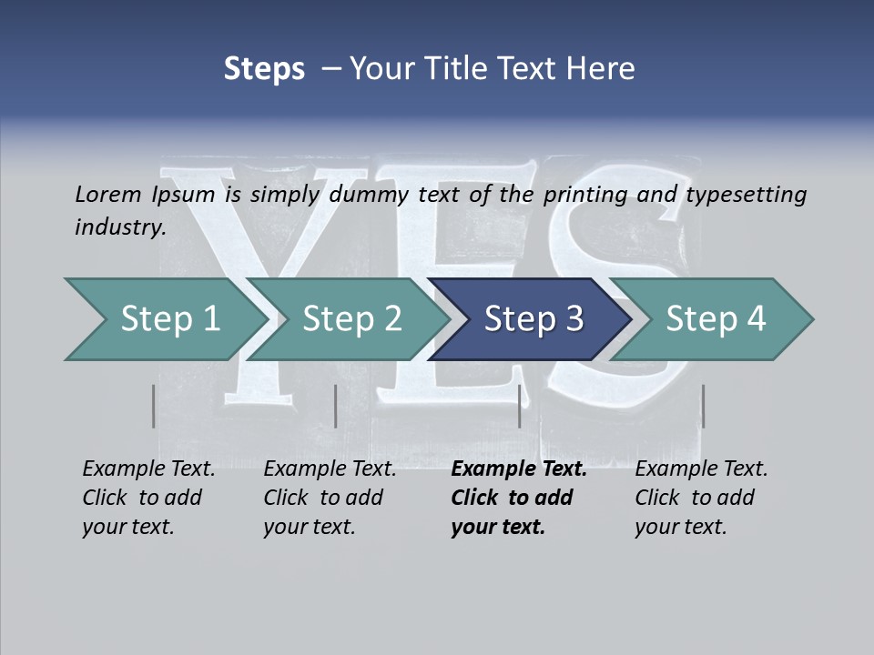 Vintage Effort Courage PowerPoint Template