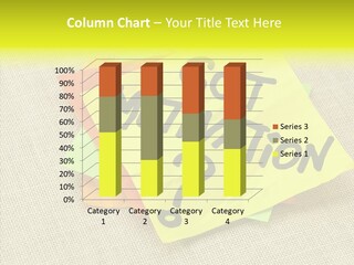 Yellow Reminder Sticky Note PowerPoint Template