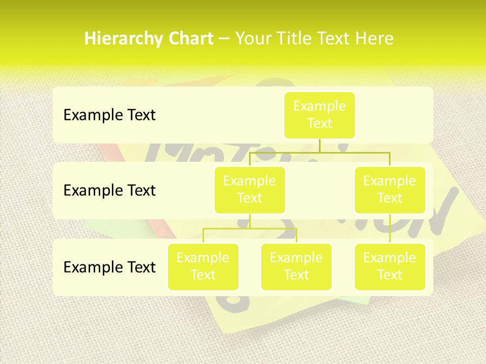 Yellow Reminder Sticky Note PowerPoint Template