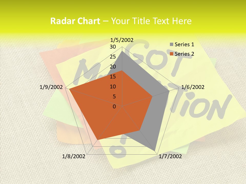 Yellow Reminder Sticky Note PowerPoint Template