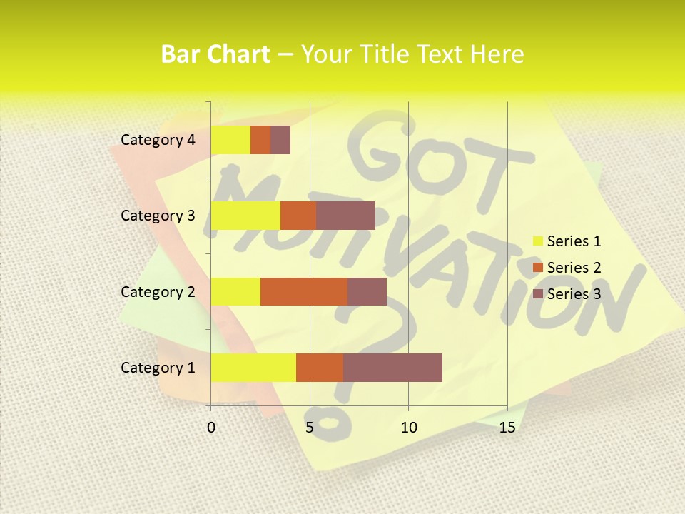 Yellow Reminder Sticky Note PowerPoint Template