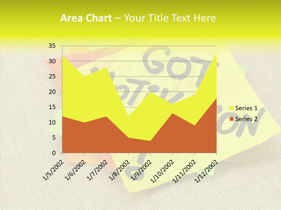 Yellow Reminder Sticky Note PowerPoint Template