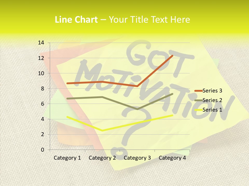 Yellow Reminder Sticky Note PowerPoint Template