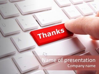 Email Gift Greeting PowerPoint Template