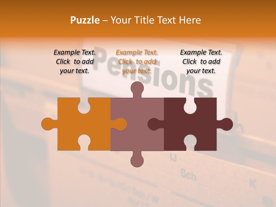 Benefit Ira Stock PowerPoint Template