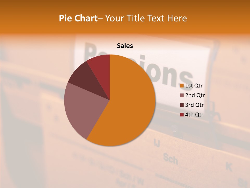 Benefit Ira Stock PowerPoint Template