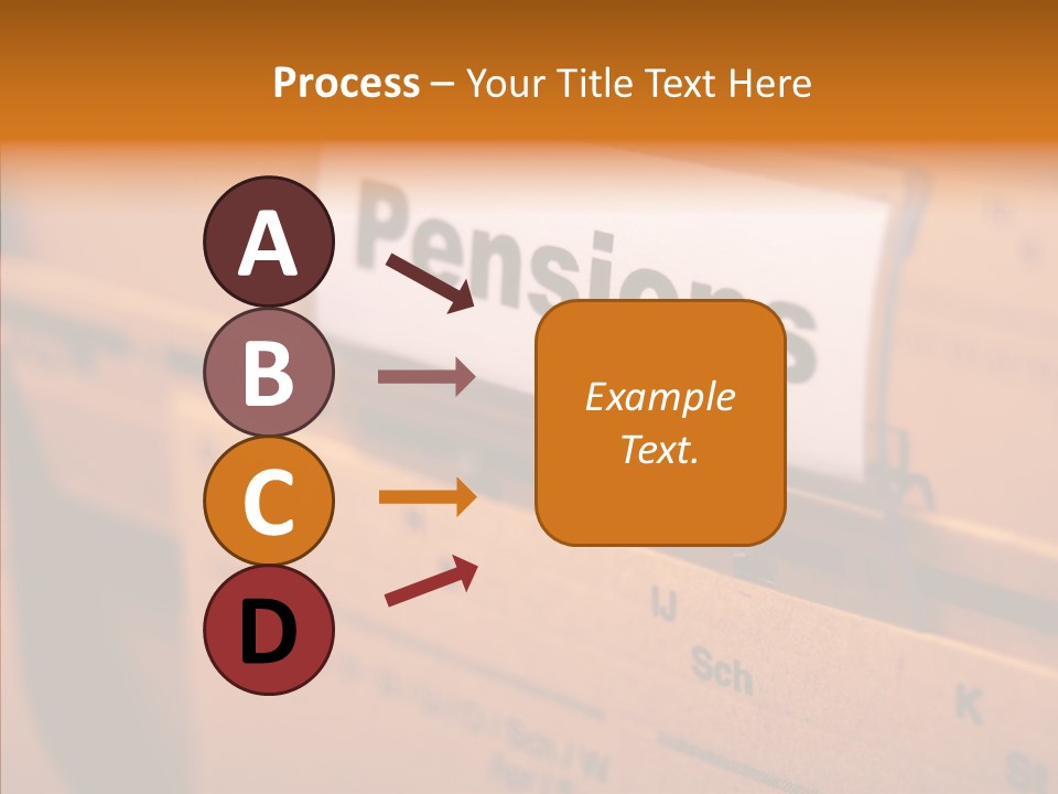Benefit Ira Stock PowerPoint Template
