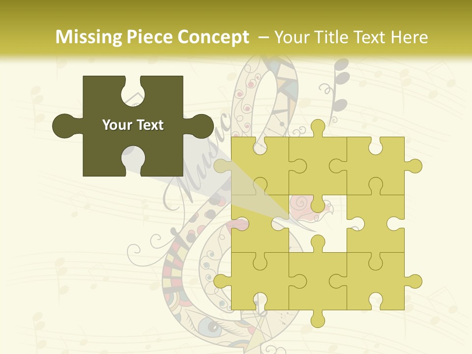 Black Banner Wallpaper PowerPoint Template