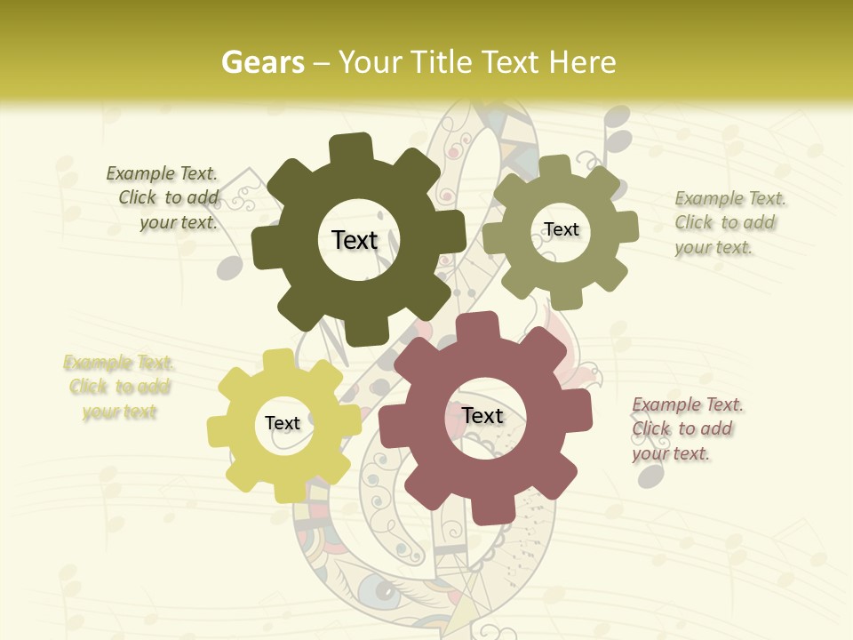 Black Banner Wallpaper PowerPoint Template