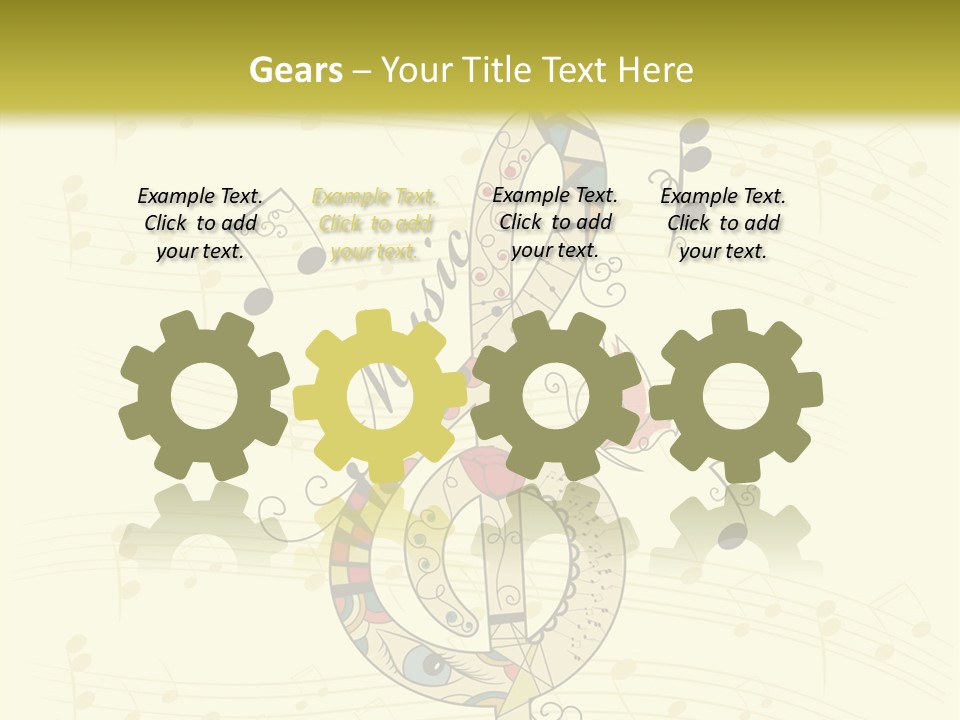 Black Banner Wallpaper PowerPoint Template