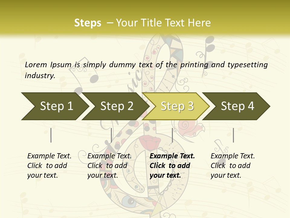 Black Banner Wallpaper PowerPoint Template