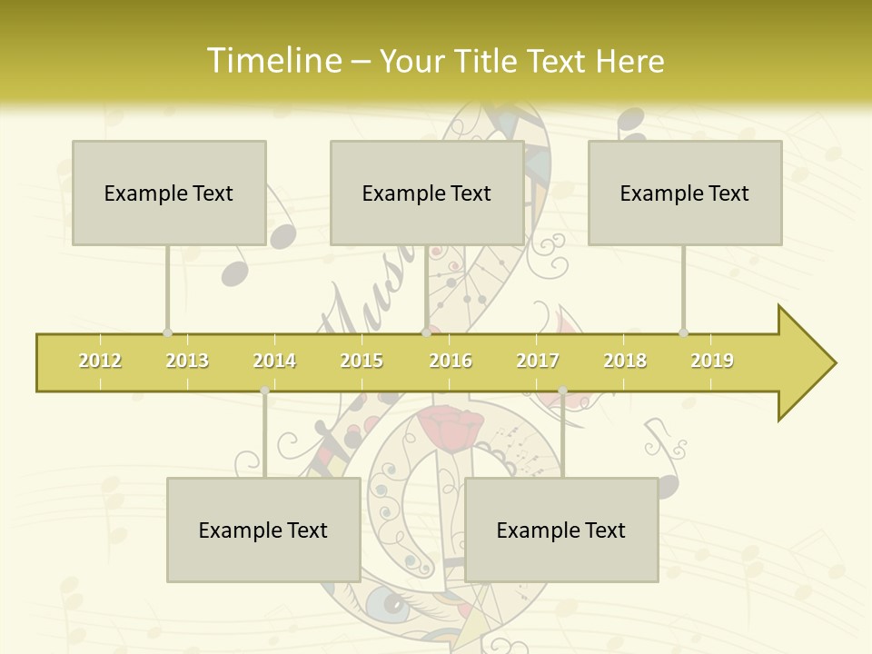 Black Banner Wallpaper PowerPoint Template