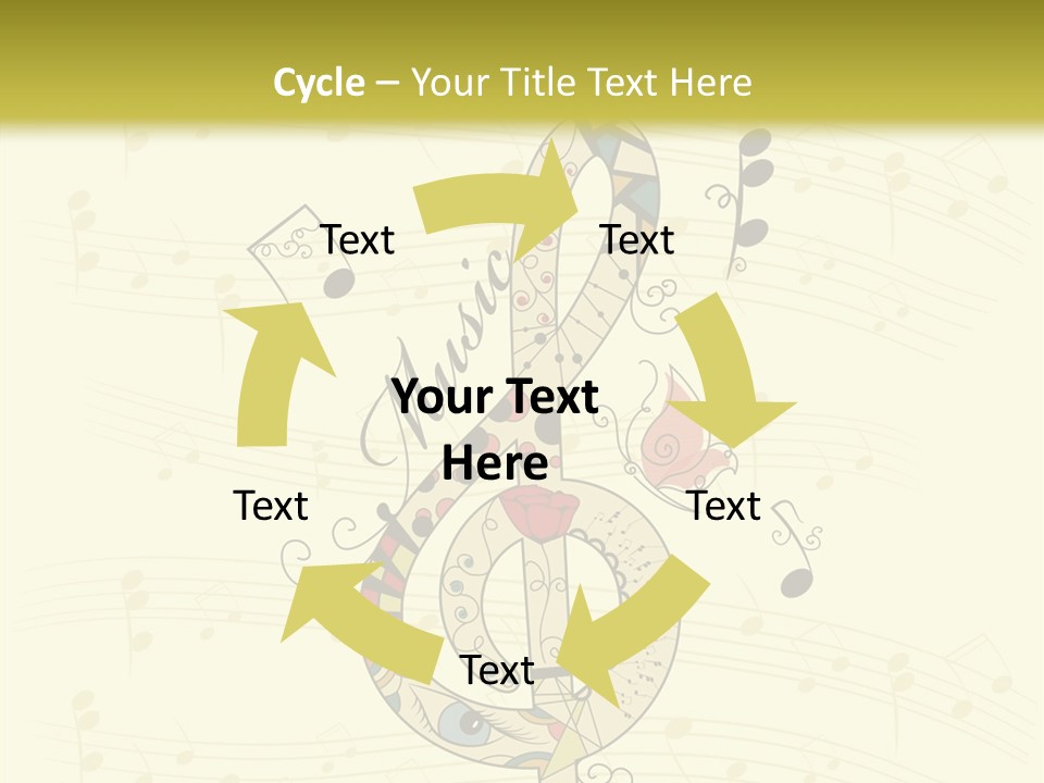 Black Banner Wallpaper PowerPoint Template