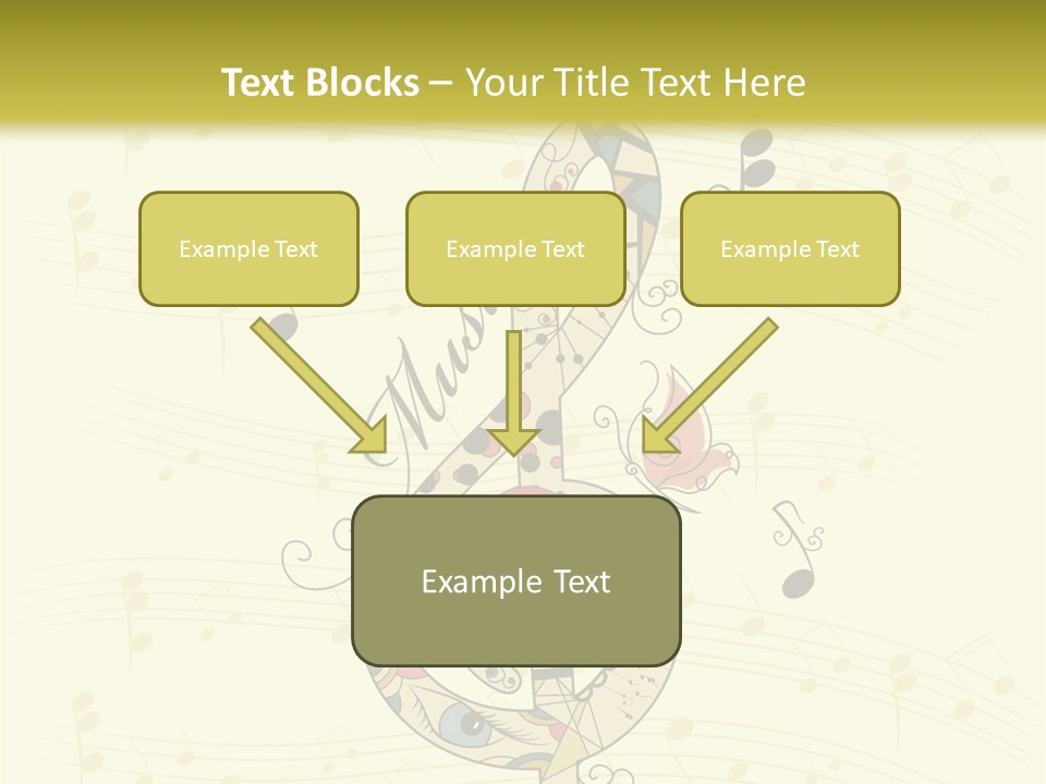 Black Banner Wallpaper PowerPoint Template