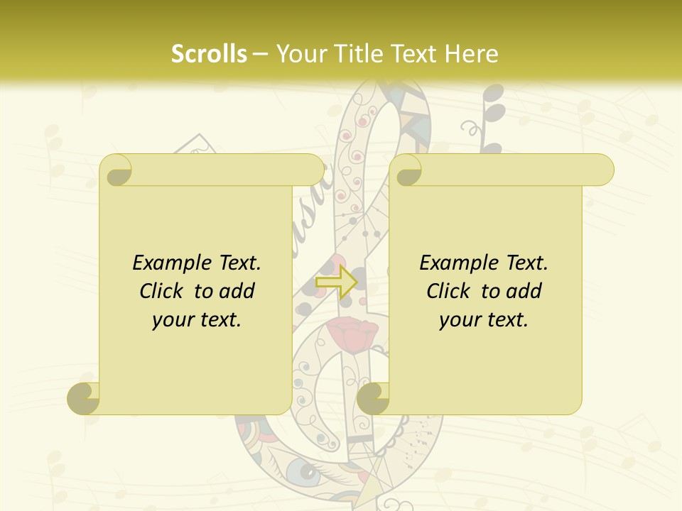 Black Banner Wallpaper PowerPoint Template
