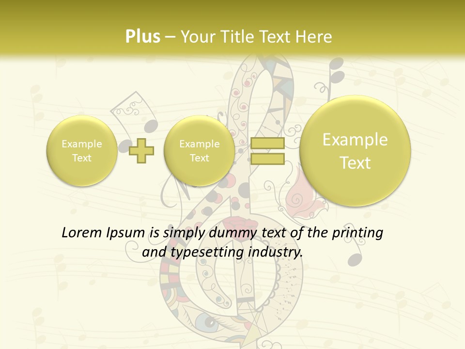 Black Banner Wallpaper PowerPoint Template