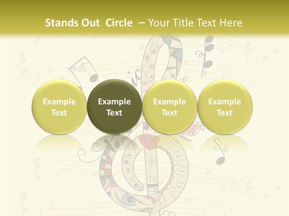 Black Banner Wallpaper PowerPoint Template