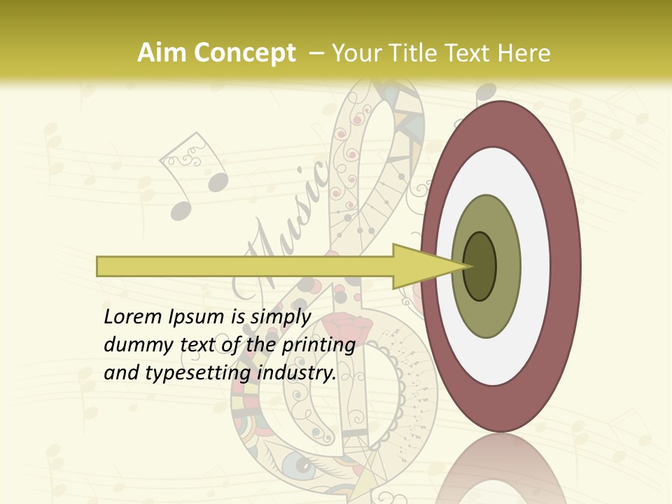 Black Banner Wallpaper PowerPoint Template