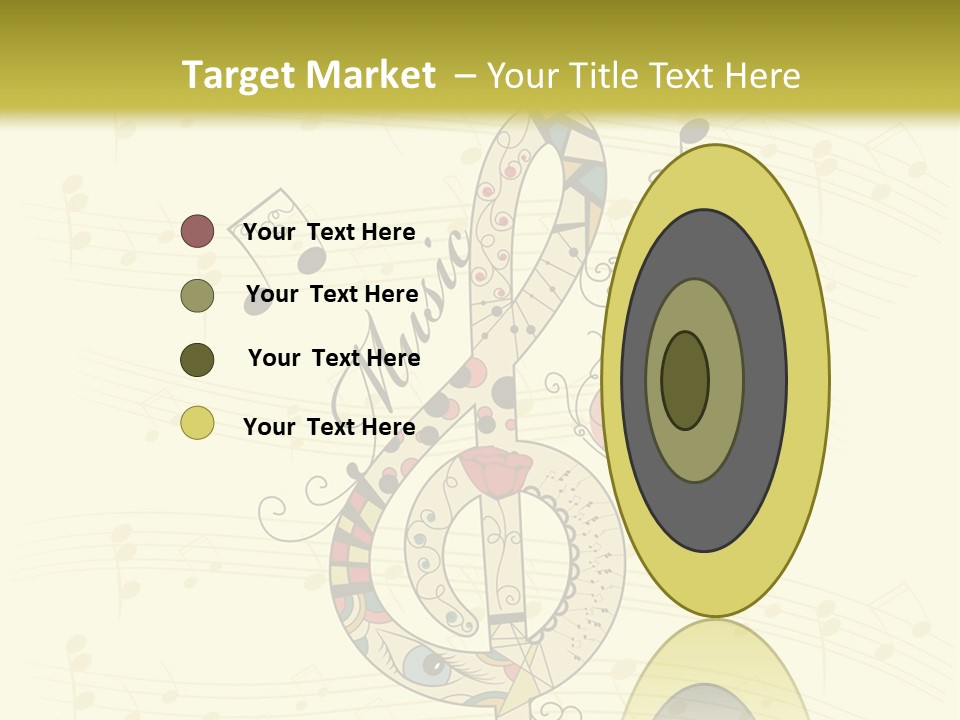 Black Banner Wallpaper PowerPoint Template