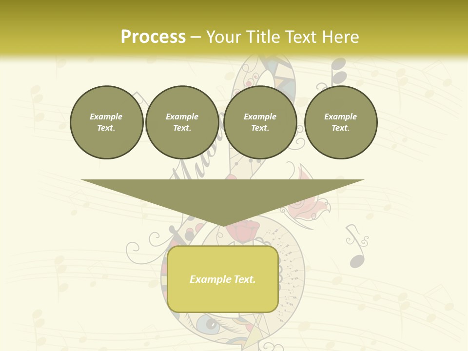 Black Banner Wallpaper PowerPoint Template