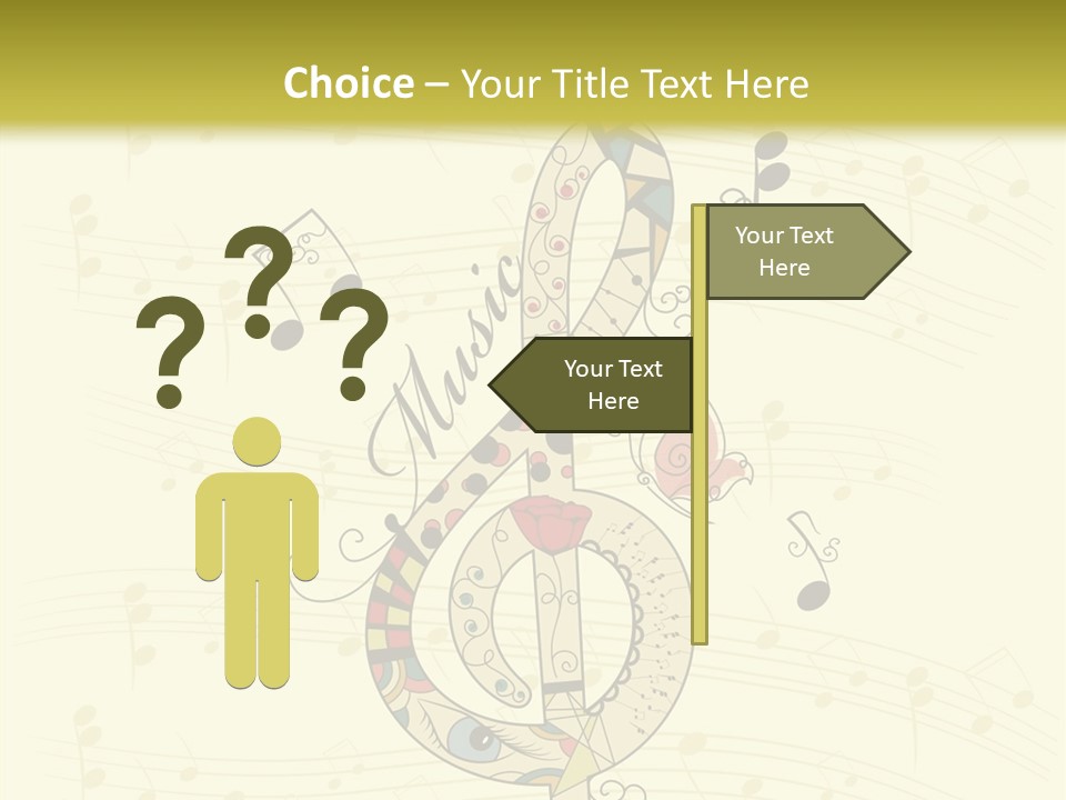 Black Banner Wallpaper PowerPoint Template