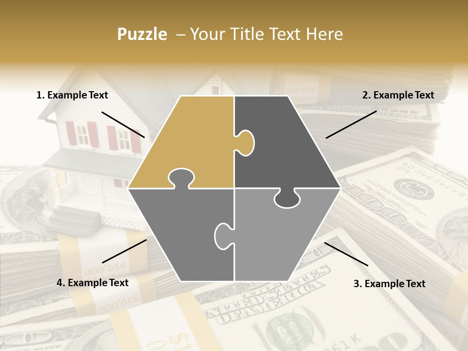 Hundred Purchasing Horizontal PowerPoint Template