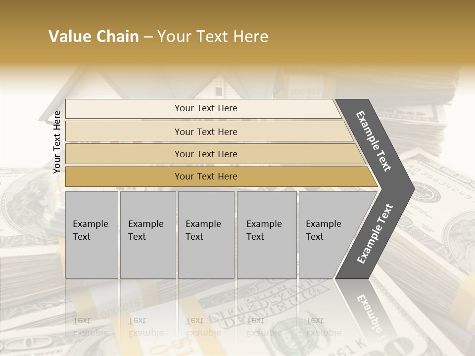Hundred Purchasing Horizontal PowerPoint Template