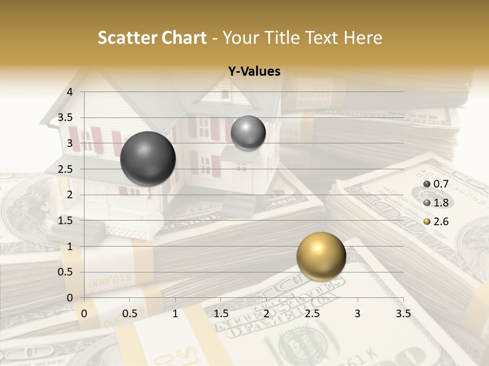 Hundred Purchasing Horizontal PowerPoint Template