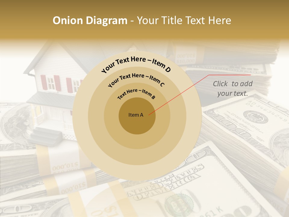 Hundred Purchasing Horizontal PowerPoint Template