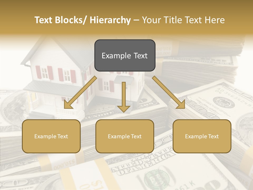 Hundred Purchasing Horizontal PowerPoint Template