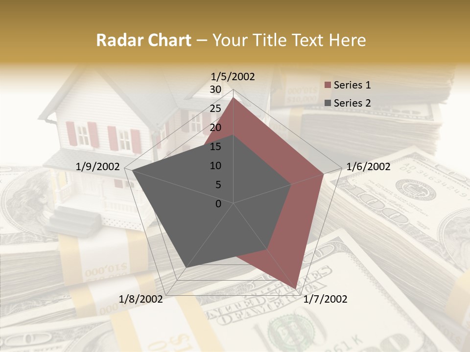 Hundred Purchasing Horizontal PowerPoint Template
