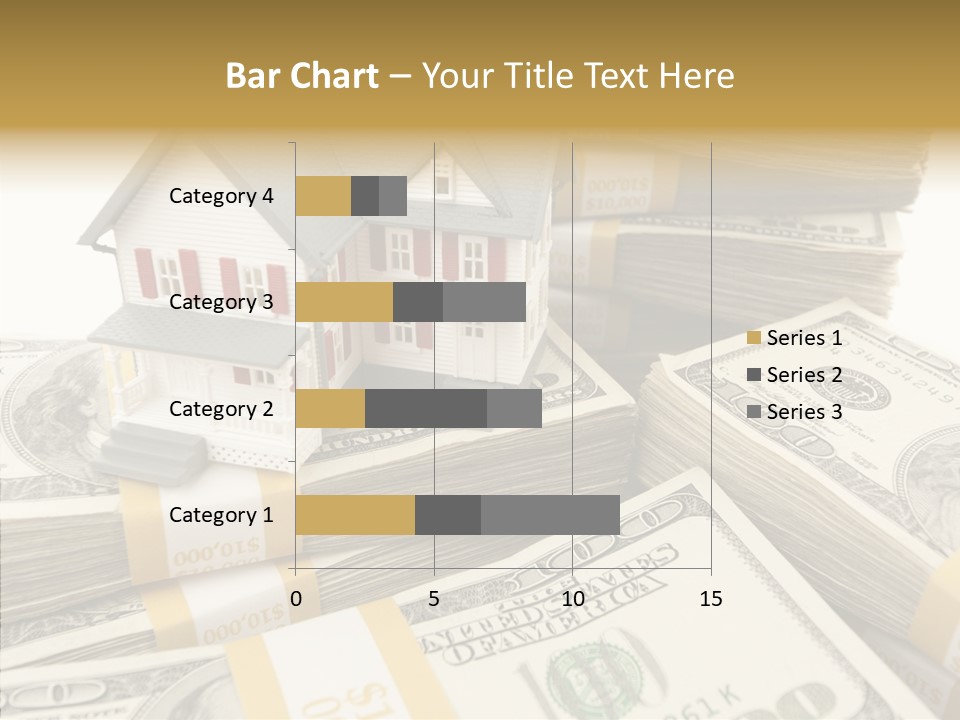 Hundred Purchasing Horizontal PowerPoint Template