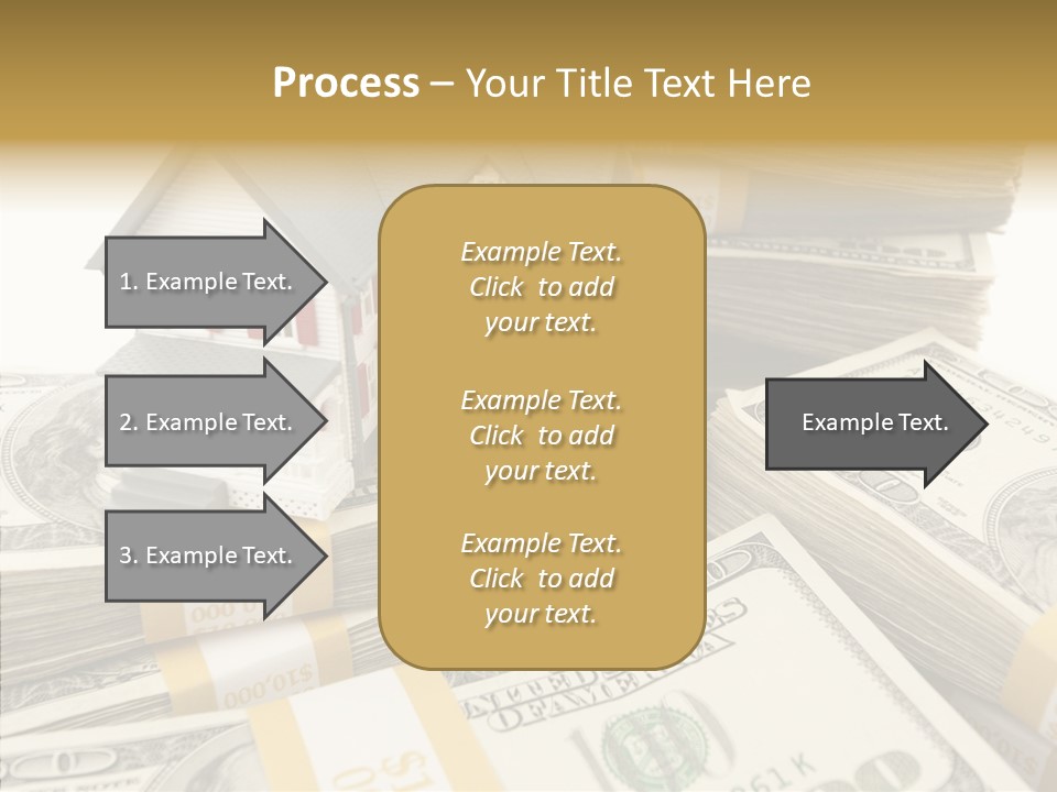 Hundred Purchasing Horizontal PowerPoint Template