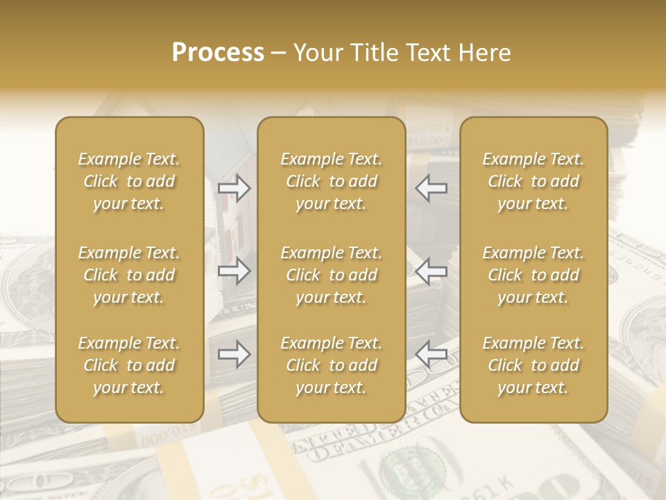 Hundred Purchasing Horizontal PowerPoint Template