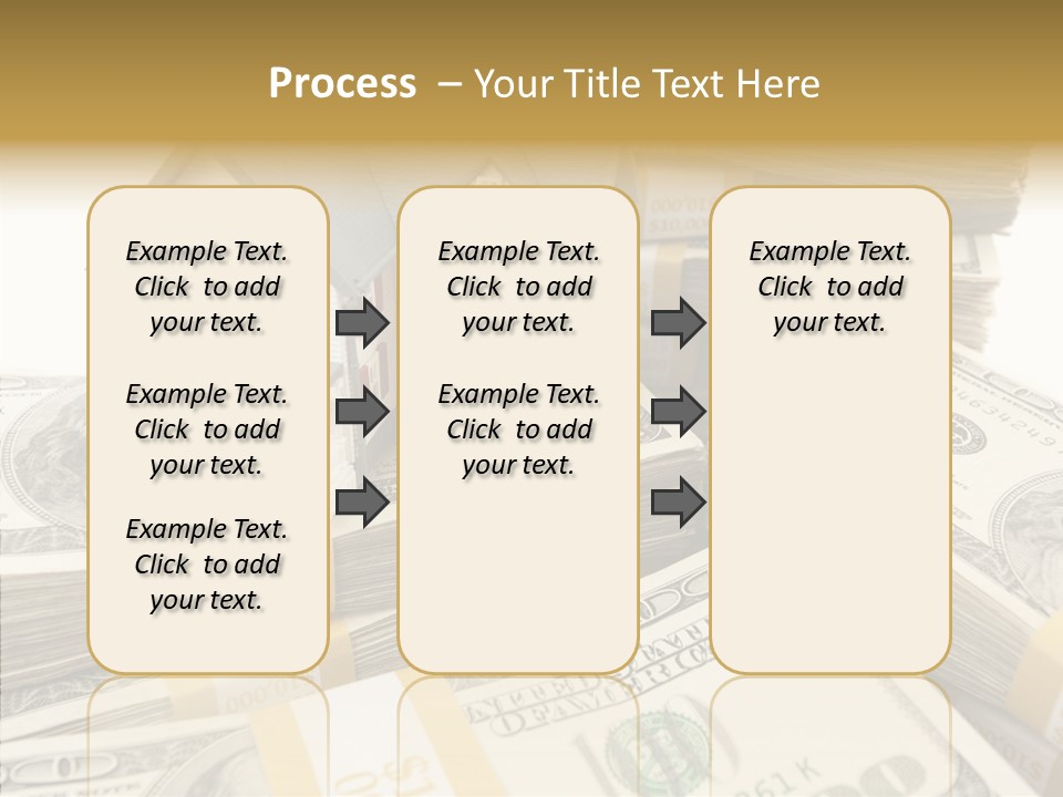 Hundred Purchasing Horizontal PowerPoint Template