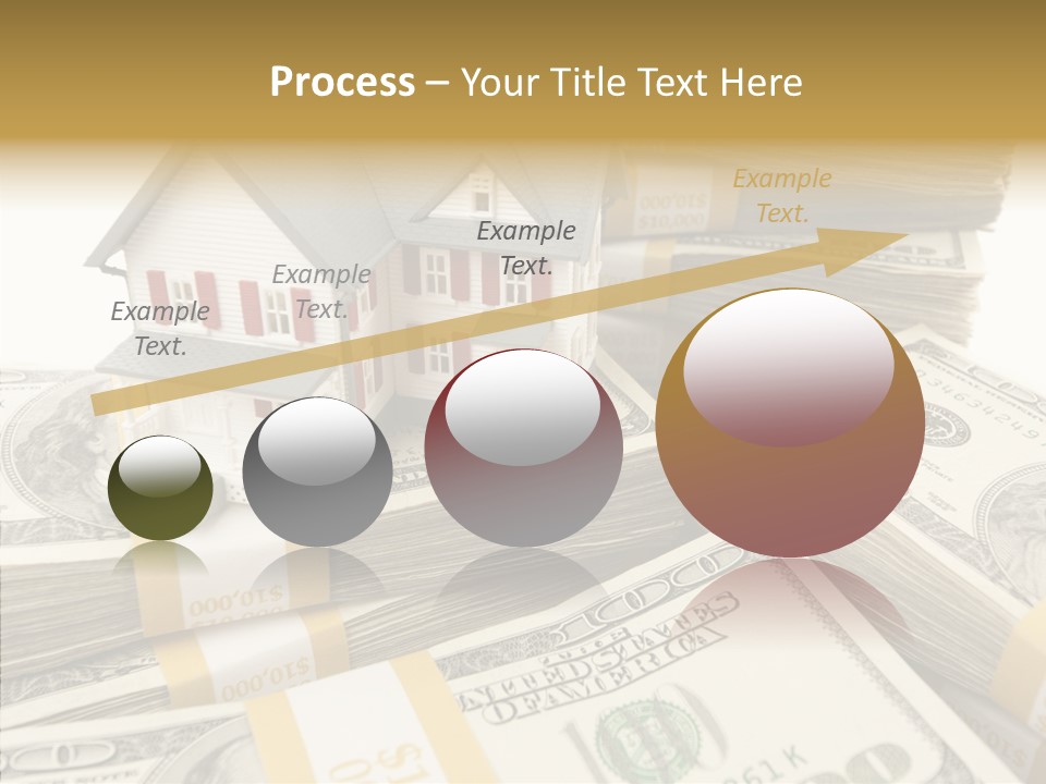 Hundred Purchasing Horizontal PowerPoint Template