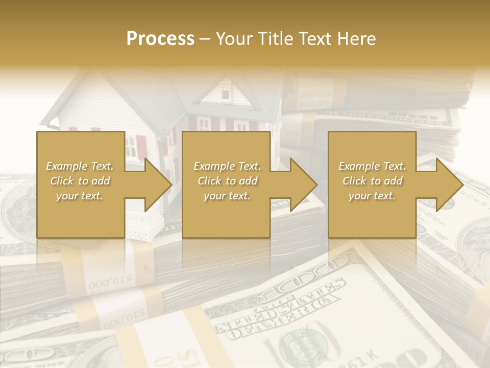 Hundred Purchasing Horizontal PowerPoint Template