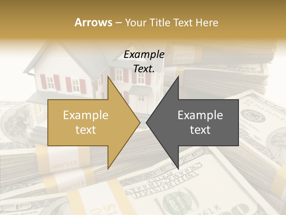 Hundred Purchasing Horizontal PowerPoint Template
