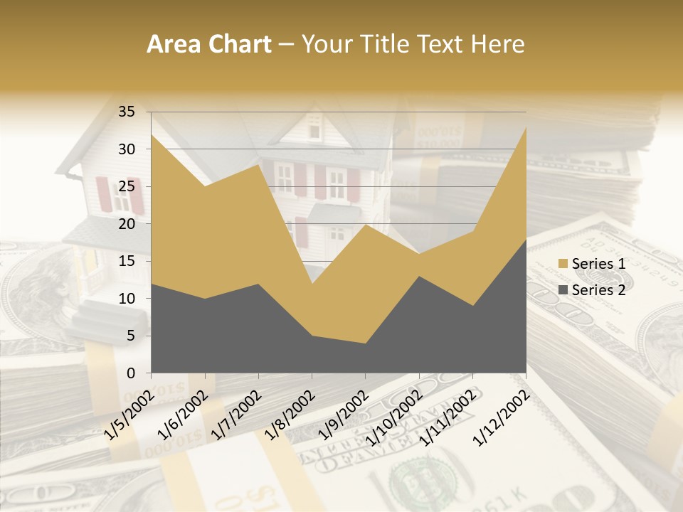 Hundred Purchasing Horizontal PowerPoint Template