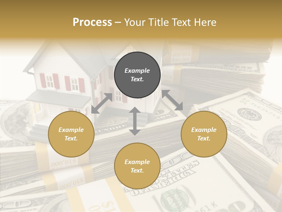 Hundred Purchasing Horizontal PowerPoint Template