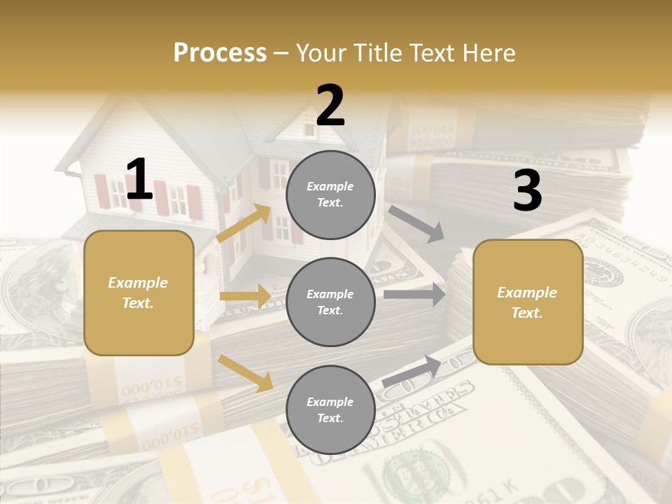 Hundred Purchasing Horizontal PowerPoint Template
