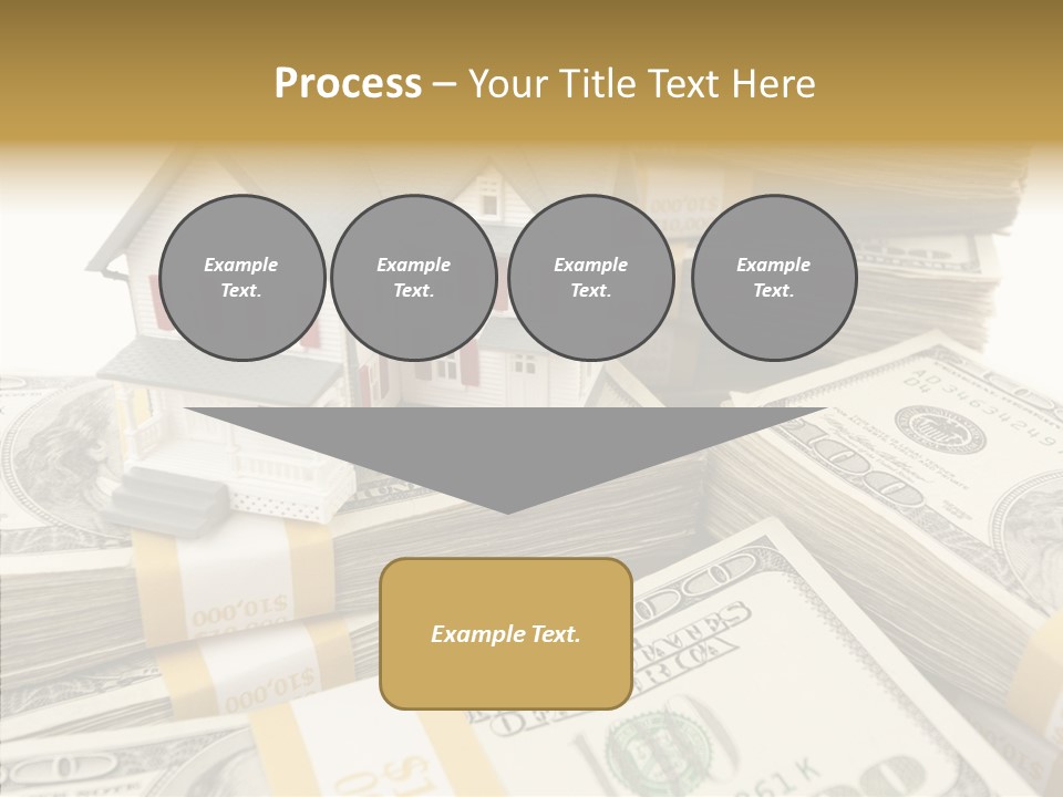 Hundred Purchasing Horizontal PowerPoint Template
