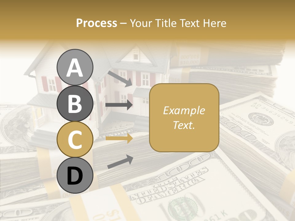 Hundred Purchasing Horizontal PowerPoint Template