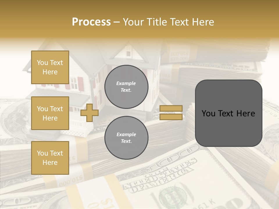 Hundred Purchasing Horizontal PowerPoint Template