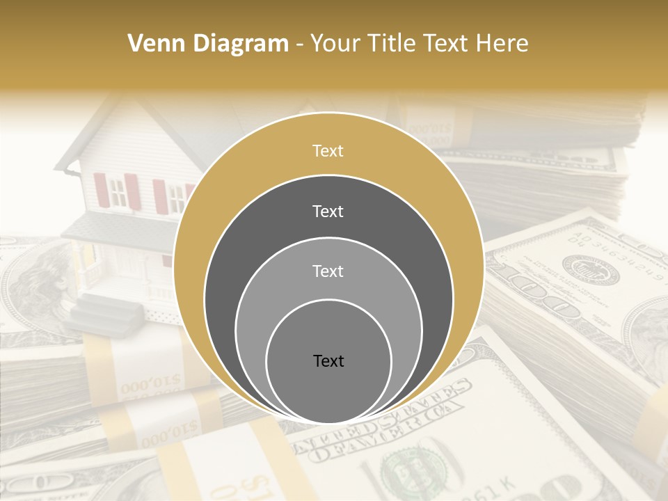 Hundred Purchasing Horizontal PowerPoint Template