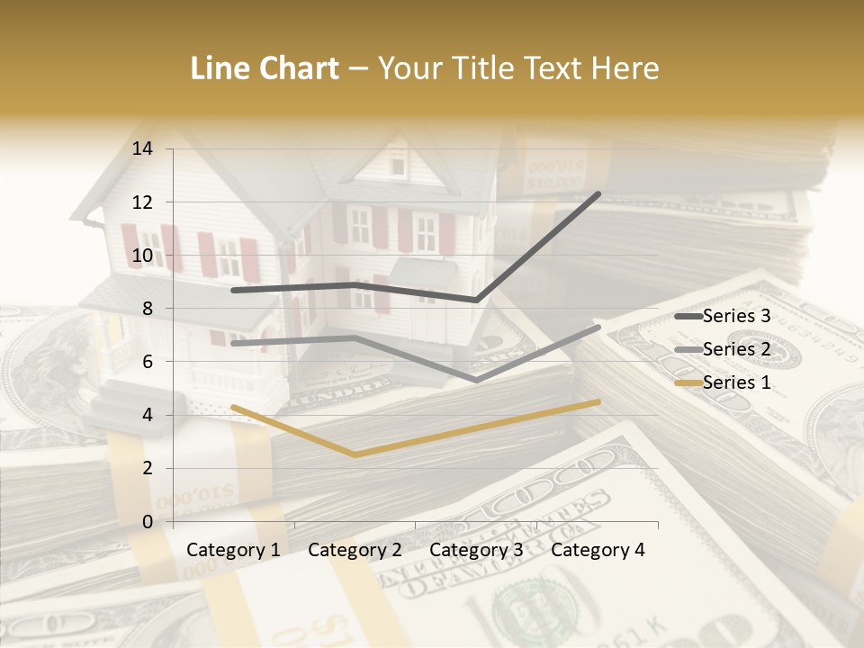 Hundred Purchasing Horizontal PowerPoint Template